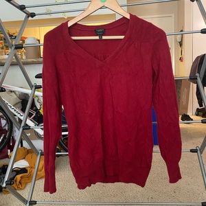 Red Talbots Sweater Size Large